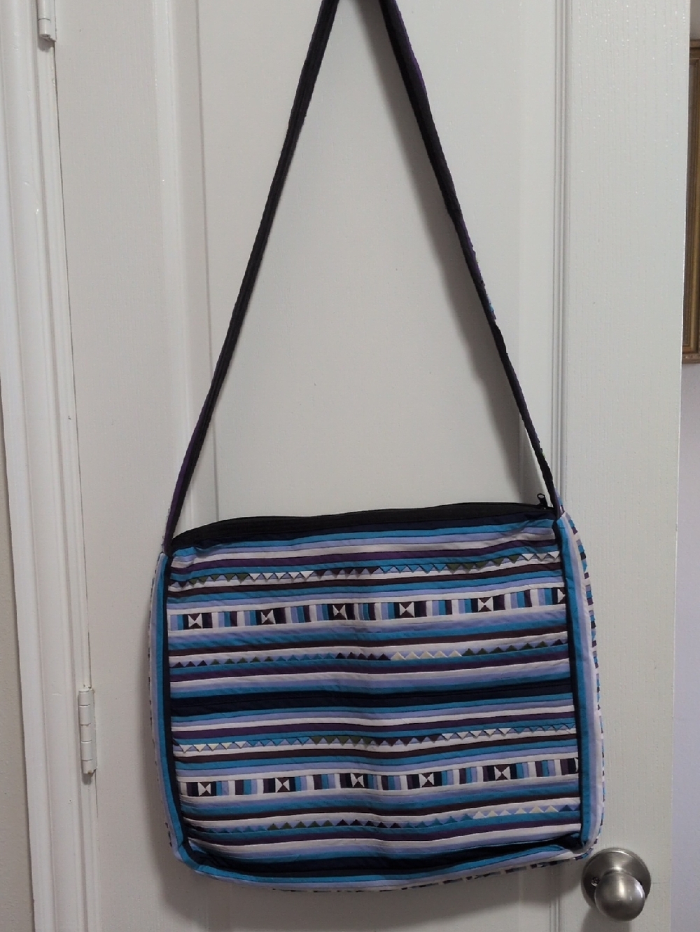 Geometric Pattern Laptop/Beach Bag